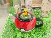 NEW Pokemon Poke Ball Pikachu 550ml Teapot & Cup 250ml Set Singapore Exclusive!