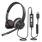 Mpow HC6 USB Headset with Microphone for Skype/Webinar