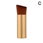 Make Up Foundation Brush Flat Angled Head Liquid Powder BB Cream Contour Brus ζр