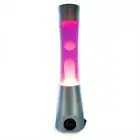 Silver/Pink/White Motion Lamp Bluetooth Speaker