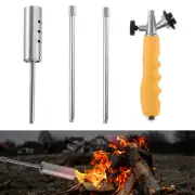 Weed Terminator Detachable Long Arm Weed Flame Torch Outside Weed Burner··