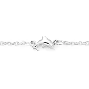 Silver Dolphin Anklet