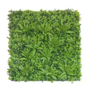 UN-REAL 100 x 100cm Luxury Artificial Hedge Tile - Tropical Lavender