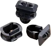 10set Auto Car Side Skrit Trim Clips Side Trim Fender Retainer Clips Accessories Compatible with Mercedes Benz C/E/CLK