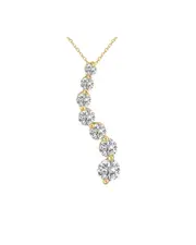 14K 2.00 ct. tw. Lab Grown Diamond Necklace