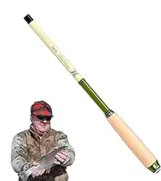 Portable Fishing Rod,Compact Fish Rod - Portable Fishing Gear Accessories, Extendable Fish Pole with Non-Slip Handle for Riverside, Lakeside Or Beach