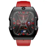 LOKMAT APPLLP 3 MAX Phone Watch 4GB RAM 128GB ROM Android 4G SIM Network GPS Sports Fitness Tracker Dual Camera - Red