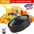 7Fin Replacement Extractor Blade Blender For Nutri Ninja Auto IQ 1000 1300 1500