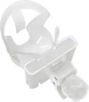 Stroller Cup Holder - Bottle Mount Organizer - 2-in-1 Drink and Phone Stand - Non-Slip Wheelchair Attachment, Adjustable Holder for Travel Mug, Baby Stroller, Cart Accessories Use