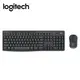 【Logitech 羅技】MK295 靜音鍵鼠組-石墨灰