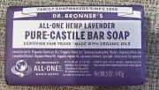 Dr. Bronner’s All-One Hemp Lavender Pure Castile Bar Soap 5 Oz