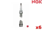 NGK Spark Plug Platinum FOR Mitsubishi Challenger 98-07 3.0 V6(PA) SUV PFR6J x6
