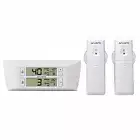 Refrigerator Thermometer w/ 2 Wireless Temperature Sensors & Customizable Alarms