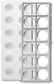 Ravioli Maker Press | Pelmeni Mold, Pierogi Press, Potsticker Meat Pie Dumpling