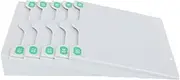 TEHAUX Multi-grid Plastic Card Holder Cards Rack Wall-mounted Attendance Organizer Office Accessory