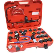 28pcs Universal Radiator Pressure Tester Kit & Vacuum Type Cooling Purge Refill