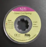 5Rolls Dental Orthodontic Niti Open Coil Spring Spool Dia.010 Inch Length 914mm