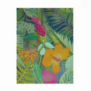 Chariklia Zarris 'Tropical Tapestry II' Outdoor Canvas 14x19
