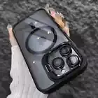 Shockproof MagSafe Case for iPhone 16 15 14 13 12 11 Pro Max Plus Lens Protector