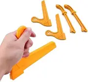 AIMALL 4PCS Table Saw Push Stick Set, Safety Block Jointers with Ergonomic Grip for Woodworking, Durable Plastic Construction, Safety Tools for Router, Bandsaw, and Table Saw