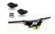 Fasst Flexx 15 Handlebars Blue Powermadd Sentinel Handguards Guard Black ATV All