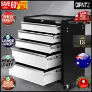 Giantz 5 Drawers Tool Box Chest Cabinet Trolley Box Garage Storage Toolbox Grey