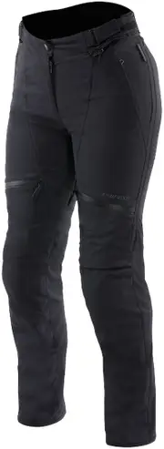 Dainese Sherman 3 Absoluteshell waterproof Ladies Motorcycle Textile Pants, black, Size 40 for Women