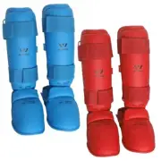 Wesing Karate Shin & Instep Guard - WKF Approved Protective Wear - Morgan Sports