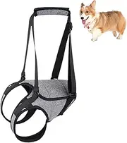 Dog Lifting Harness - Dog Stair Assistant, Dog Support Sling Handle Strap, Dog Recovery Sling Harness Support, Dog Harness Rear Leg Support, Rear Leg Support for Injured or Elderly Hu