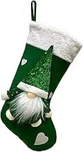 Gnomes Christmas Stockings for Candy, Reusable Christmas Tree Ornaments, Elastic Gnome Stockings, Faceless Doll Pendants, Family Christmas Stockings, Christmas Gnome Decorations for Home