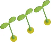 JOINPAYA 3pcs Creative Sapling Car Dashboard Decorations Ornaments for Electric Vehicles Motorcycles Lifelike Interior Car Decor Easy Installation Plant Decor