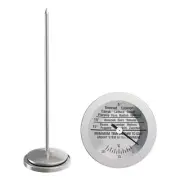Soil Thermometers Plant Tool Accurate Compost Soil Tester Meter for Garden