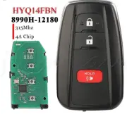 3BTN Remote Smart Car Key Keyless Entry For Toyota Corolla 4A Chip 315Mhz
