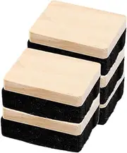 HOODANCOS Wooden Chalkboard Erasers Whiteboard Eraser Cleaner for Boys and Girls School Classroom