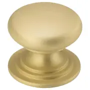 Sarlat Cupboard Knob – P32xD38mm Brushed Gold PVD