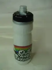 NEW - CAMELBAK PODIUM CHILL 21oz WATER BOTTLE "OUT AND PROUD"