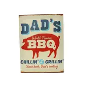Vintage Retro Canvas Print w Frame Ads Café Hot Chocolate Coffee Beer BBQ 30x40