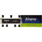 KINGRAY KSP6F 6 Way F-Type Splitter Foxtel Approved F30964 6 WAY F-TYPE