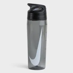 【NIKE 耐吉】吸管大口徑水壺 24OZ/700ml 運動水瓶冷水壺環保杯 高蛋白乳清搖搖杯(N000318402524)