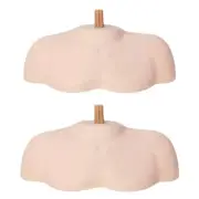 Cosmetology Mannequin Head Shoulder Model Professional Soft Mannequin Head Stand