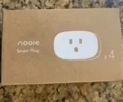 Nooie Bluetooth Smart Plug WiFi Mini Smart Outlet 4 Pack
