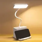 LED Desk Lamp with Stepless Dimming & Touch Switch, Flexible Gooseneck Eye-Carin