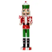 Festival Candy Cookie Nutcrackers Soldier Holiday Table Christmas Decors
