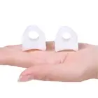 2pcs Toe Straightener Reusable Relieve Pain Silicone Gel Toe Separator Silicone