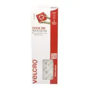 Velcro Brand Sticky Back Hook Loop Fastener White Strip adhesive Tape 20 X 150mm