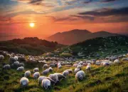 Heye Sheep and Volcanoes 1000 Piece Jigsaw Puzzle By Alexander von Humboldt