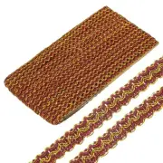13 Yards Gimp Braid Trim, 3/8 inch Upholstery Braid Trim DIY Crafts Red