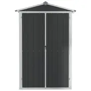 Garden Shed Tools Storage House Cabinet Outdoor Galvanised Steel 116x45x175cm