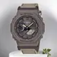 CASIO 卡西歐 G-SHOCK 太陽能藍芽 農家橡樹八角手錶 環保布質錶帶 GA-B2100CT-5A