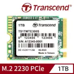 【TRANSCEND 創見】MTE300S 1TB M.2 2230 PCIE GEN3X4 SSD固態硬碟(TS1TMTE300S)